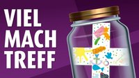 VIEL MACH TREFF für Jugendliche, Ausschnitt aus Plakat von C. Amthor