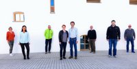 Fundraisingteam Eva Gaupp, Stefanie Finzel, Bernhard Hammerbacher, Christiane und Michael Murner, Werner Mikulasch, Christian Amthor und Dietrich Oppel (von links), Foto K. Eifler