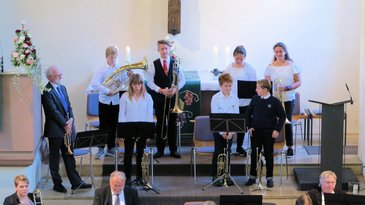 Jungbläser*innen 2018; Foto: Eifler