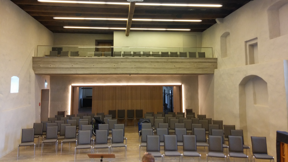 Klostersaal, Blick von Bühne