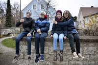 Konfis im Martin-Schalling-Haus, Foto L. Kaiser