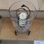 Stacheldrahtkerze in Christuskirche