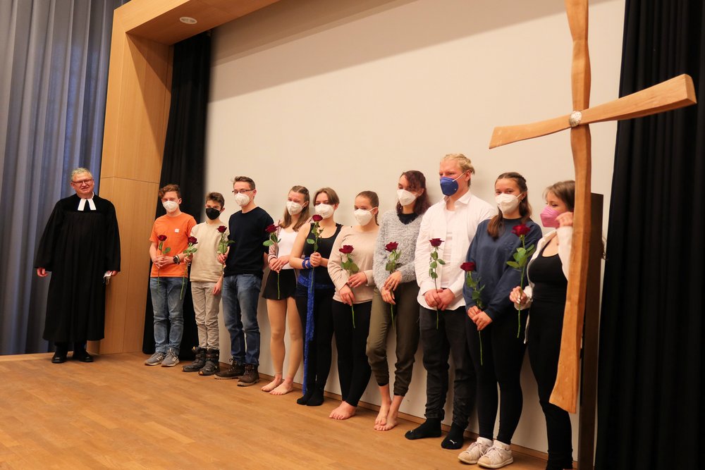 Team des Tanzprojekts; Foto E. Löwe