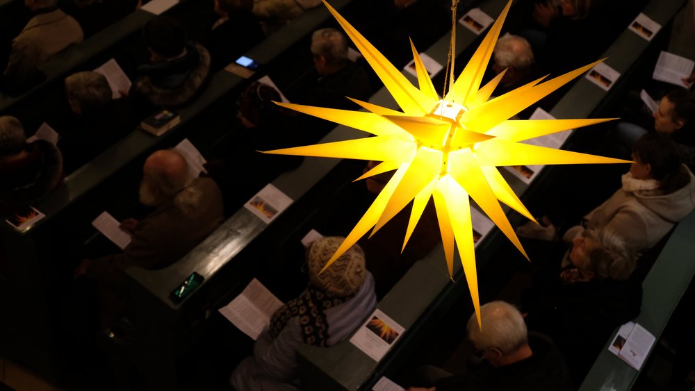 Adventssingen Weihnachtsstern, Foto K. Eifler
