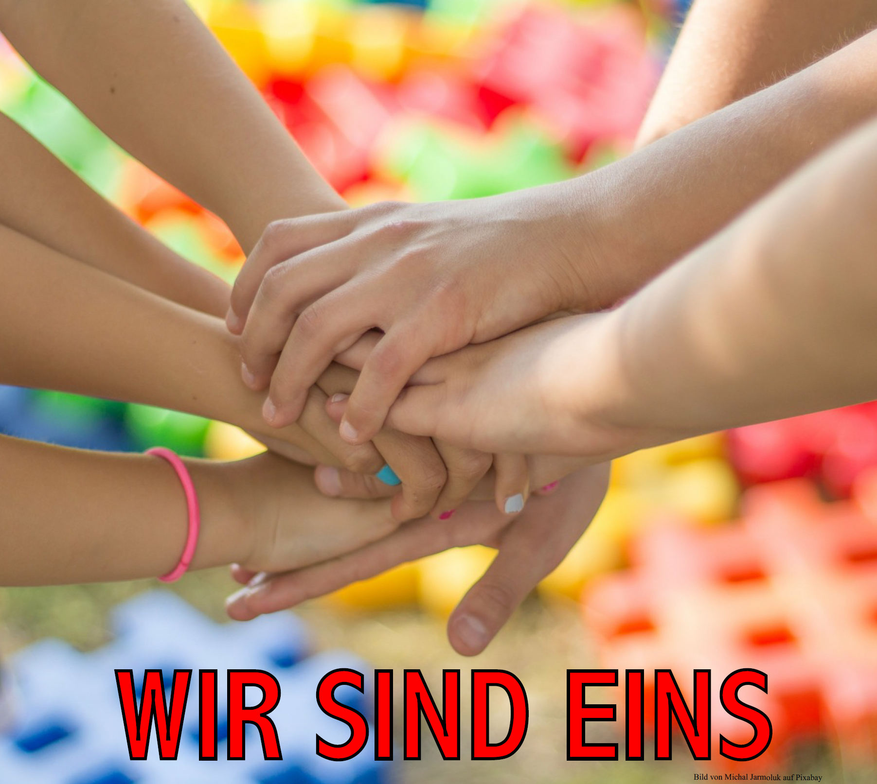 Hände, Foto: Michael Jarmoluk auf pixabay