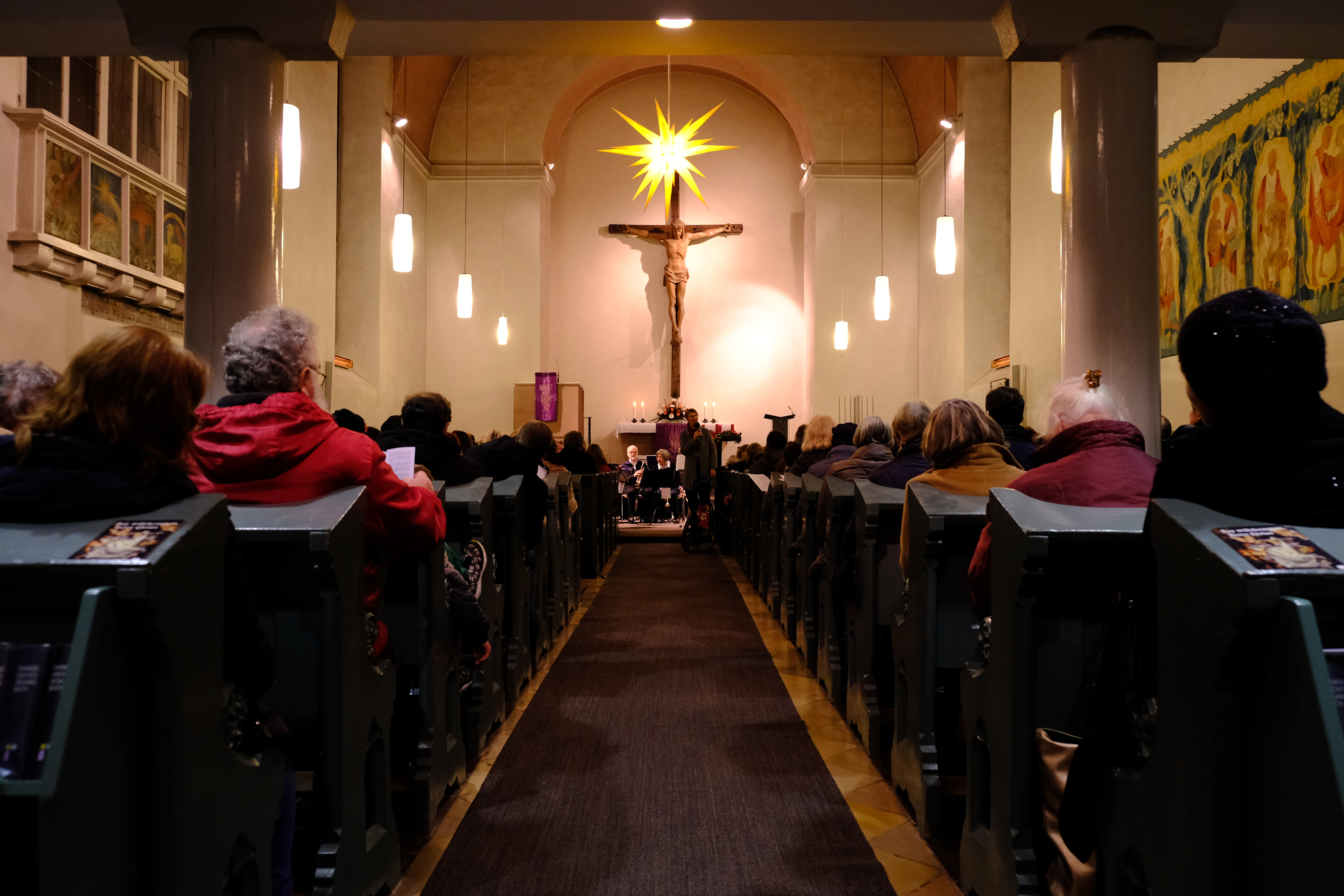 Adventssingen am 2. Dez. 2018 in der Christuskirche, Foto Eifler