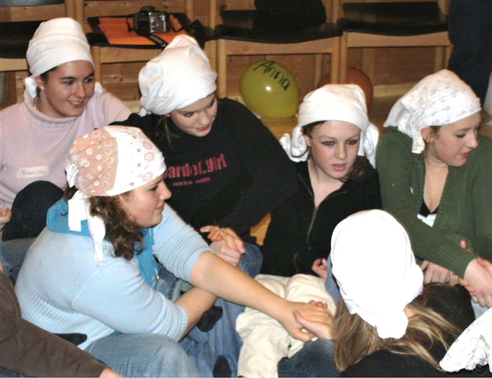 Ehrenamtliche Jugendleiterinnen im Grundkurs