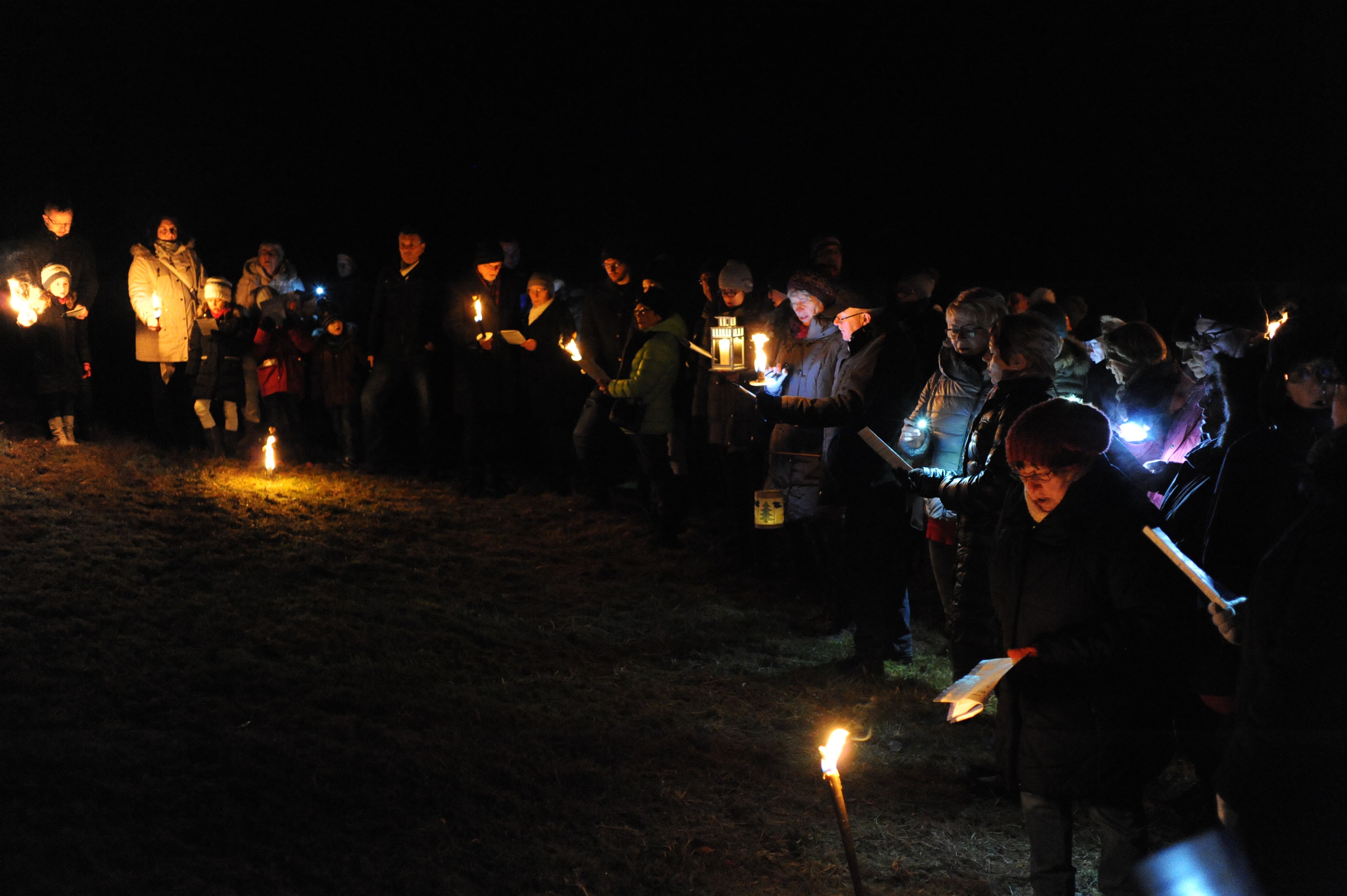Waldweihnacht Deining, Foto M. Murner