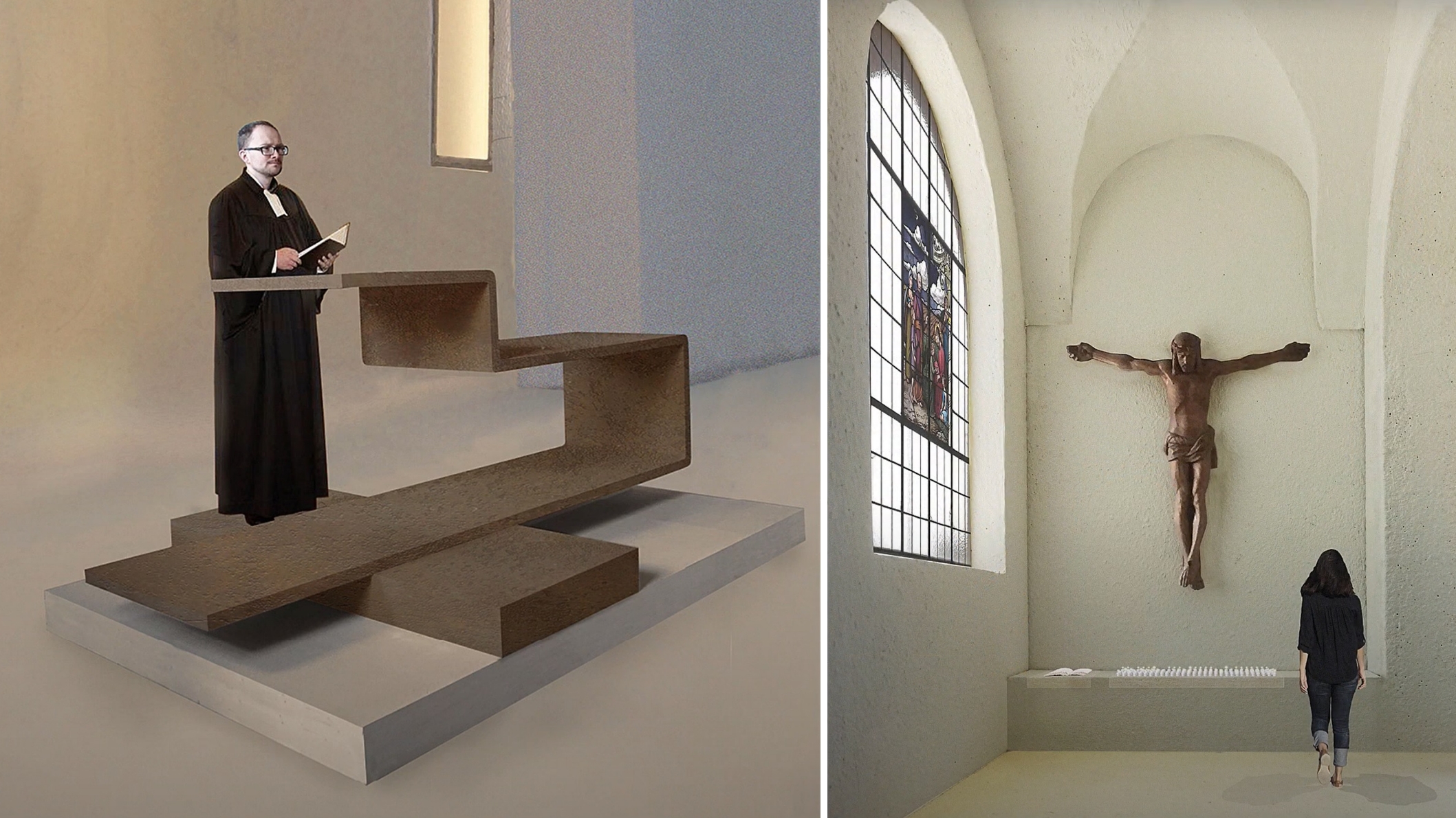 Ausschnitte aus dem Video "Ins Licht"