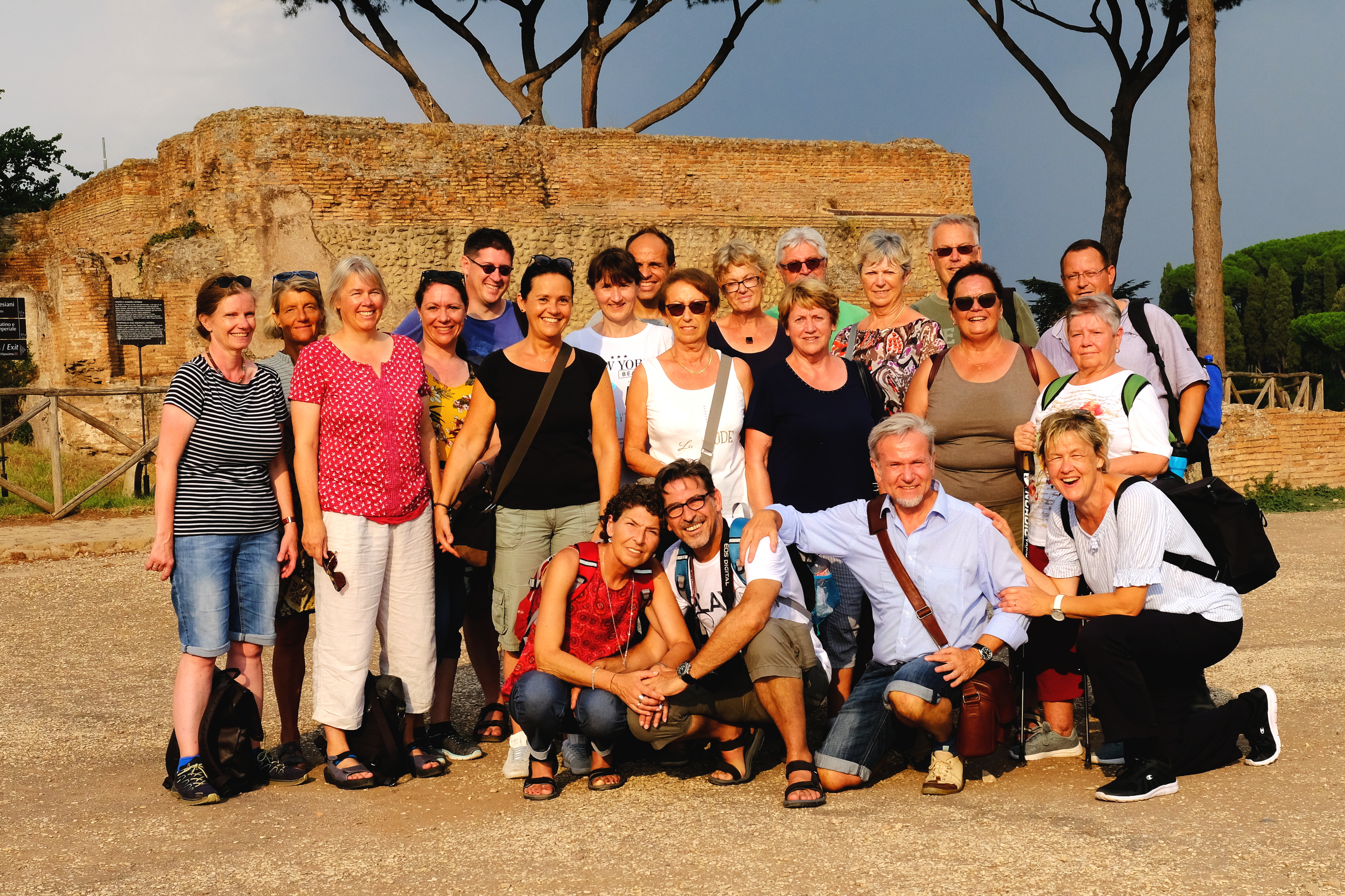 Gruppenfoto Romreise EBW 2019, Foto: Eifler