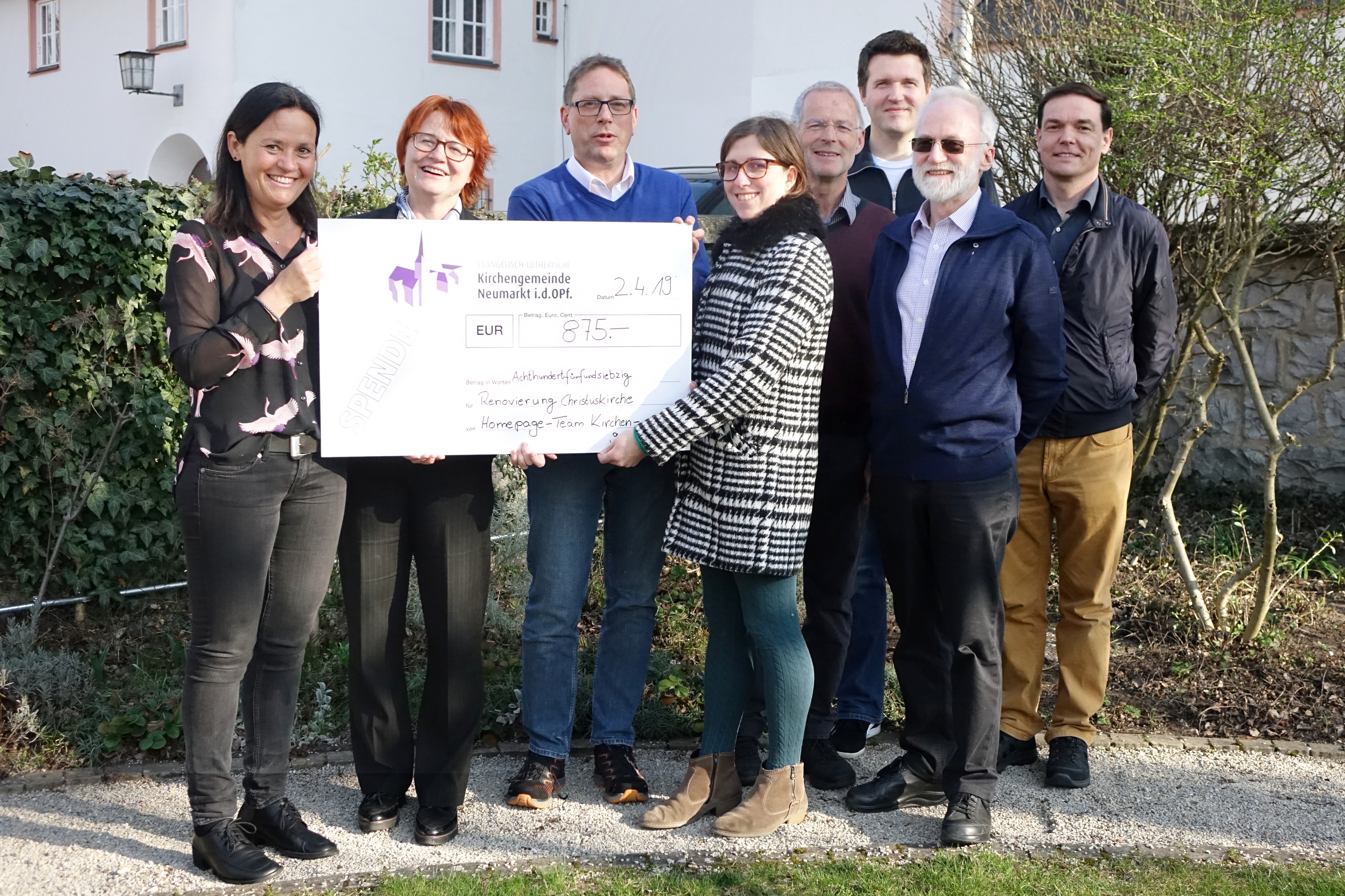 Foto: Eifler, v.l.n.r.: Stefanie Finzel, Christiane Murner, Hauke Höpcke, Jasmin Grundmann-Brenner, Bernhard Turinsky, Christian Amthor, Kurt Beyerlein, Christian Distler