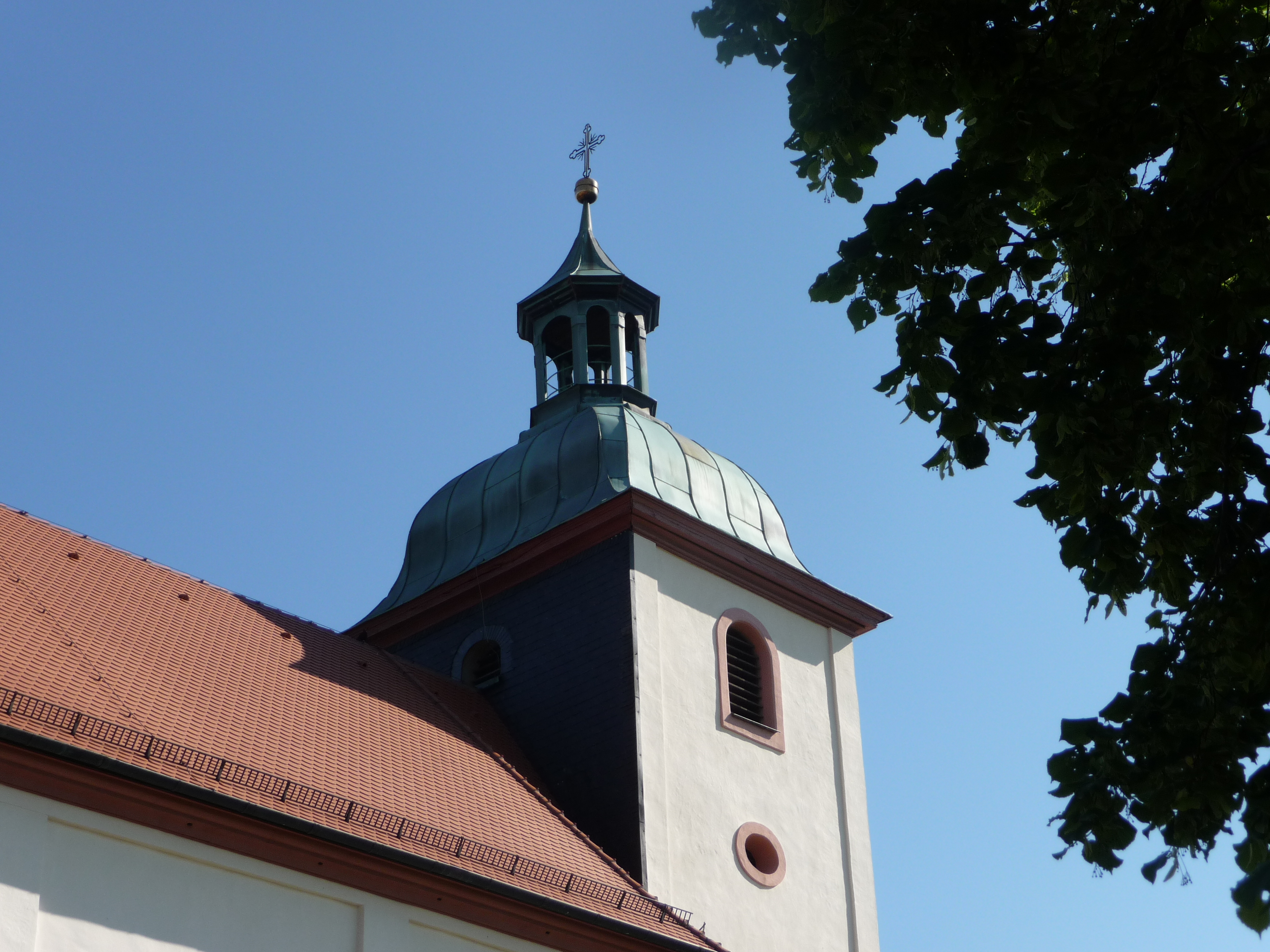 Turm der Schloßkirche Sulzbürg, Foto kb