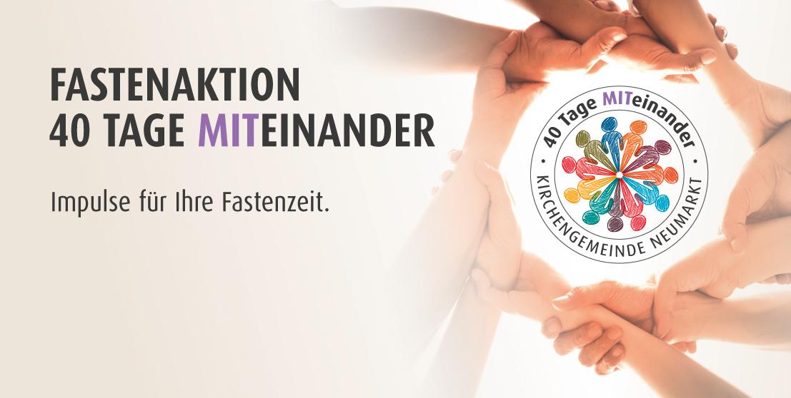 40 Tage MITeinander, Logo Fastenaktion C. Amthor