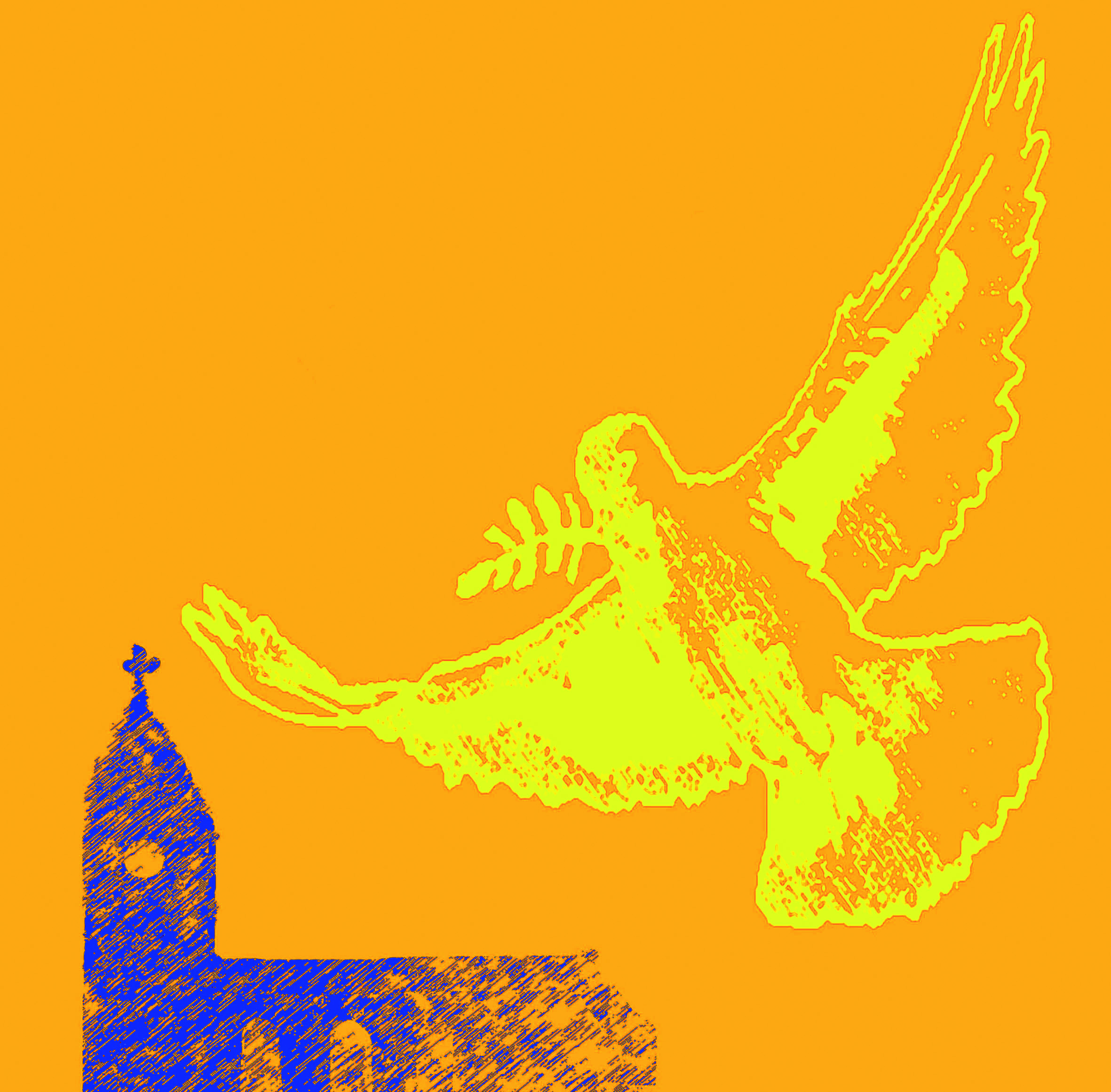 Gemeindebrief Pfingsten, Grafik: Pfeffer