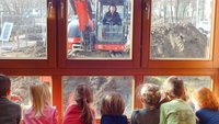 Bauarbeiten Kinderhort, Foto: Eifler