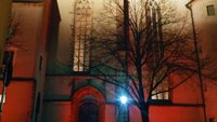 Münster St. Johannes am Red Wednesday 2019, Foto kb