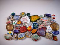 Segens-Steine der Konfirmanden für Senioren, Foto M. Hermann