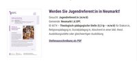 Stellenausschreibung Evang.-Luth. Dekanat Neumarkt i.d.OPf.