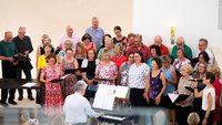 GospelVoices in der Christuskirche am Einweihungssonntag, 25.06.2023, Foto tm