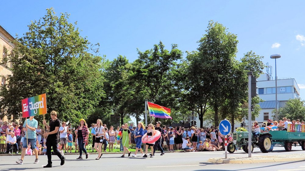 Voklsfestzug 2019 Evangelische Jugend, Foto M. Hermann