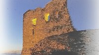 Ruine Burg Wolfstein, Plakatfoto editiert