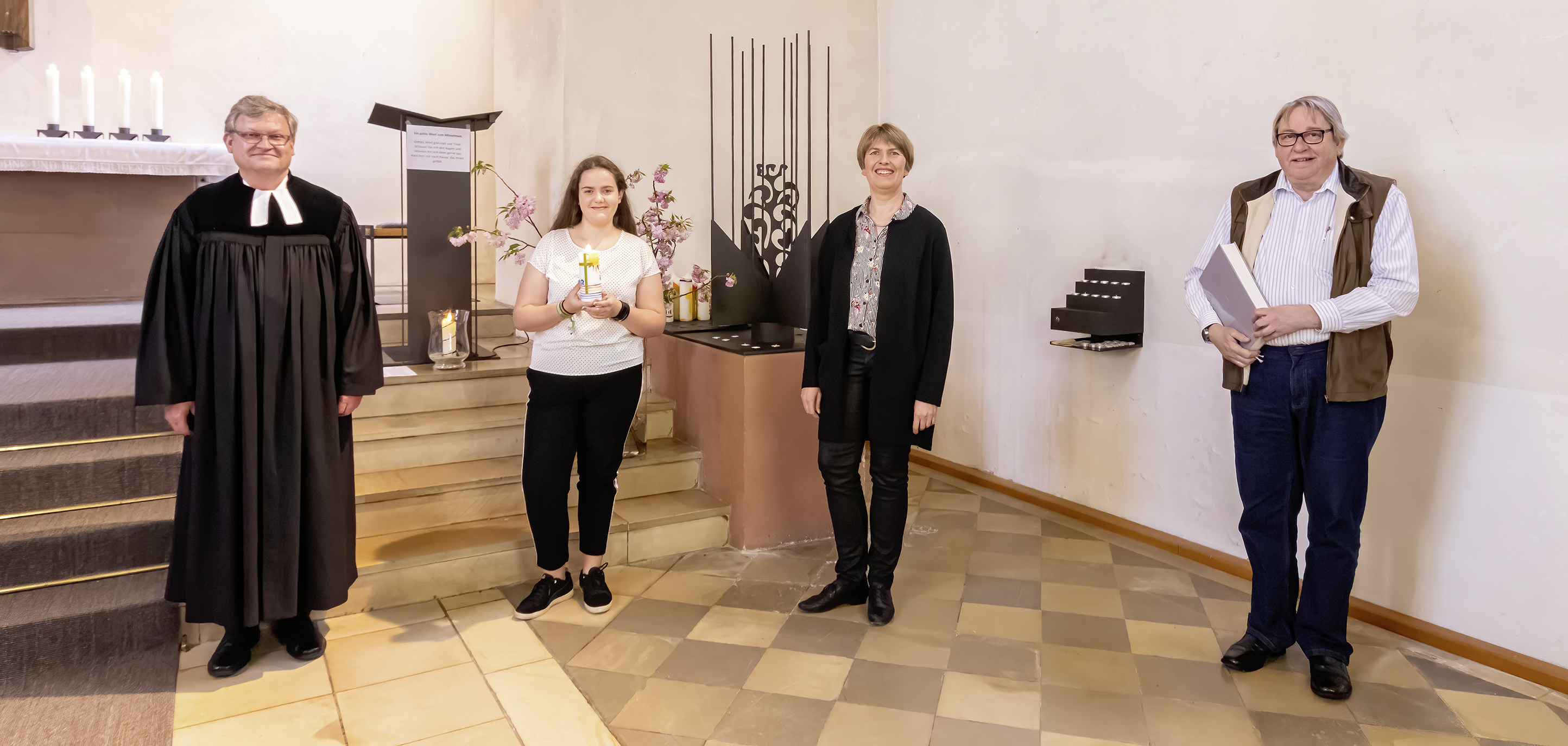 Online-Gottesdienst aus der Christuskirche, Foto C. Amthor