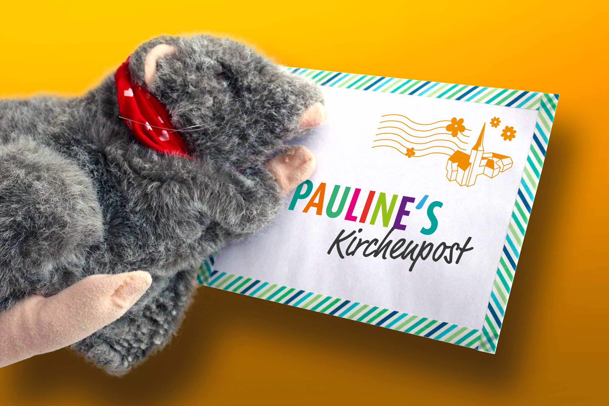 Kirchenmaus Pauline, Foto C. Amthor