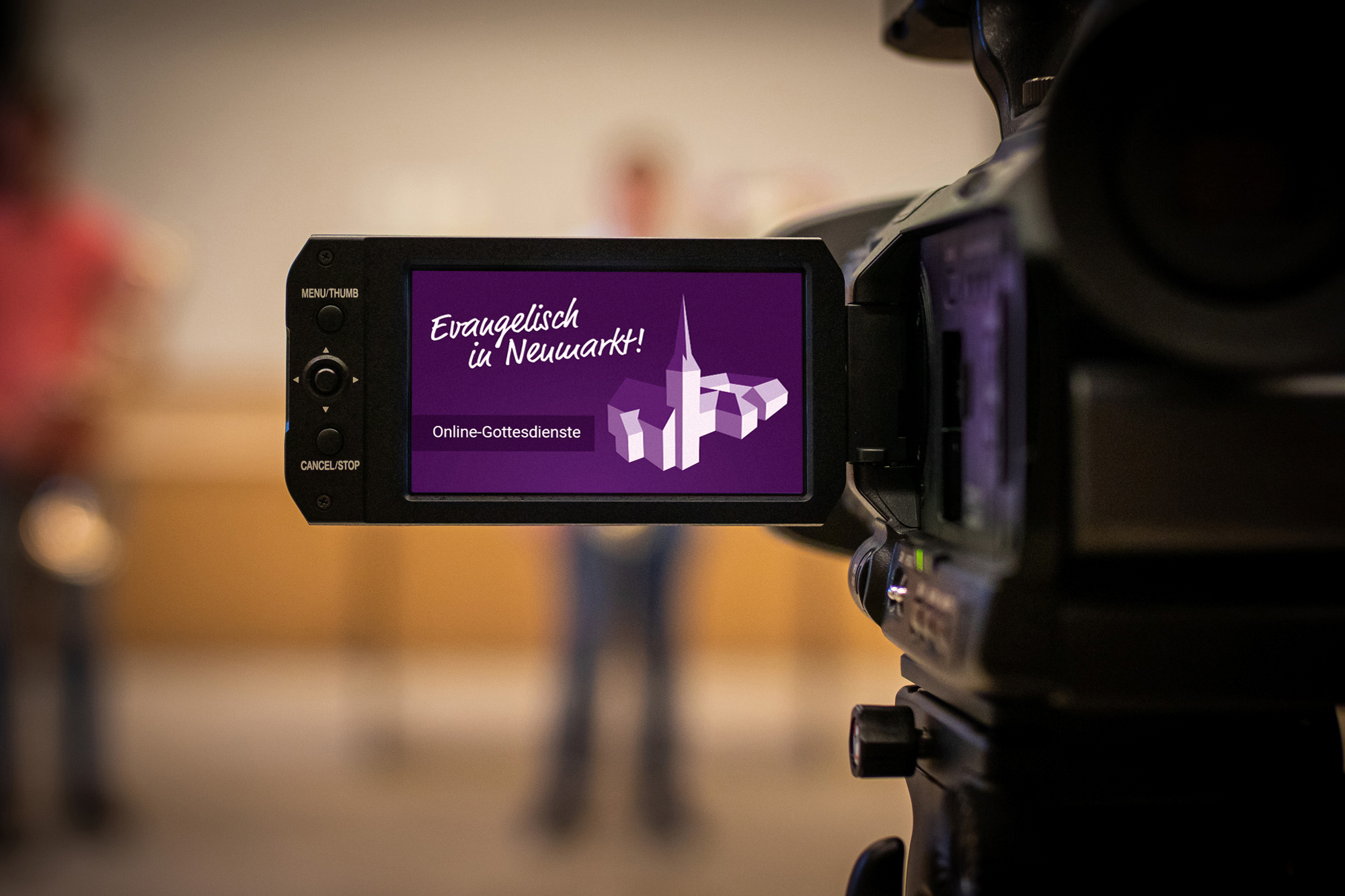 Onlinegottesdienst, Foto C. Amthor