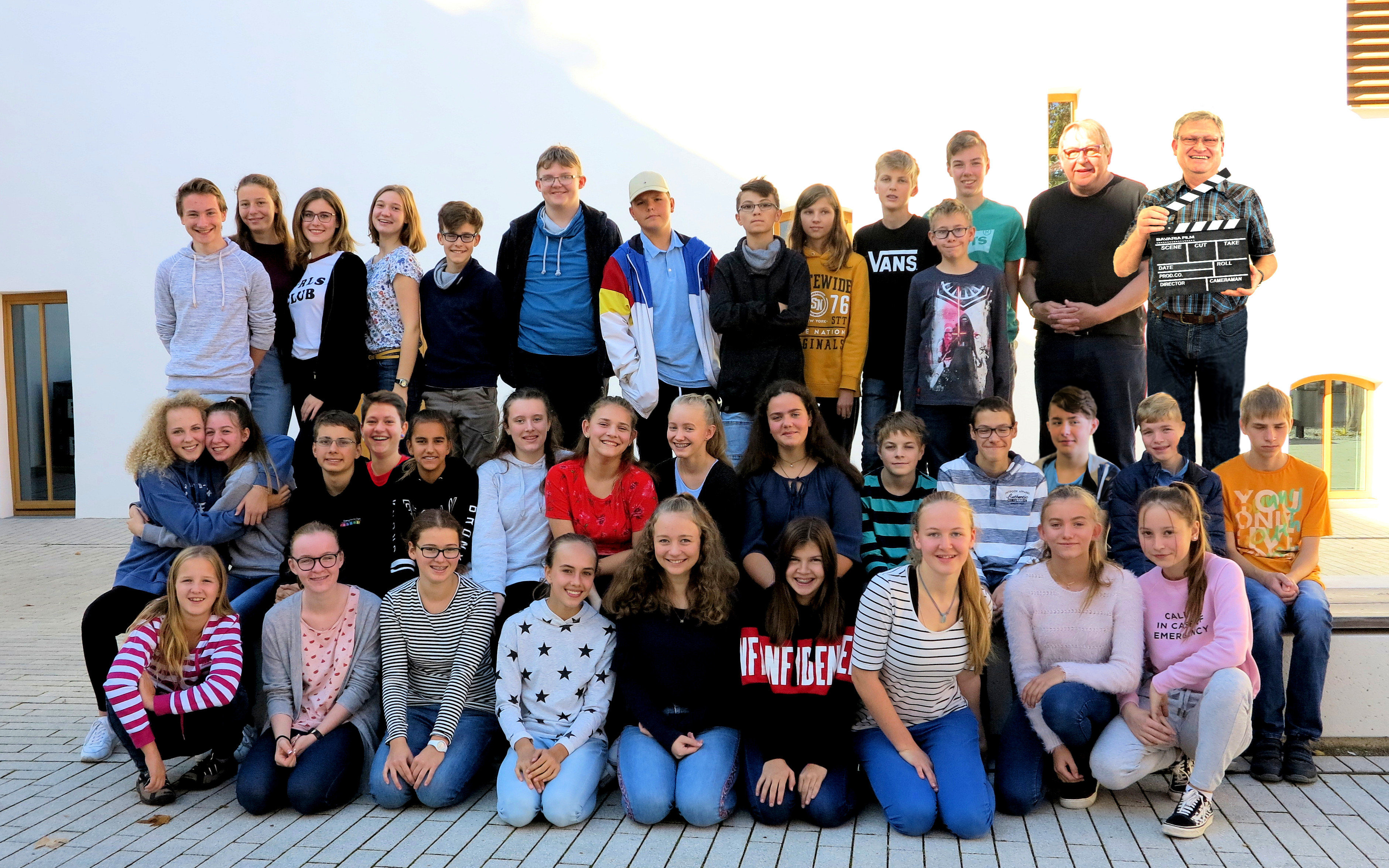 Konfirmanten 2019 Gruppe Hermann; Bildrechte: ekn