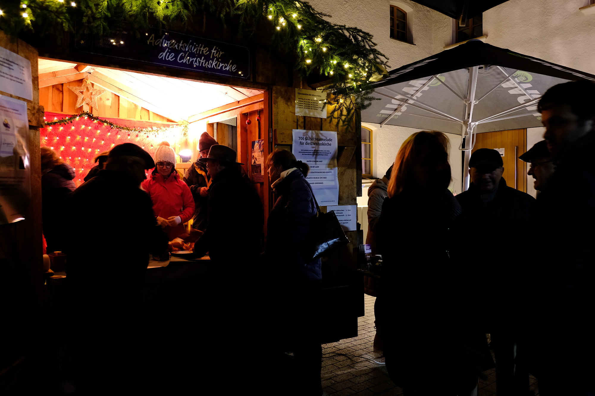 Adventshütte für Christuskirche, Foto Eifler