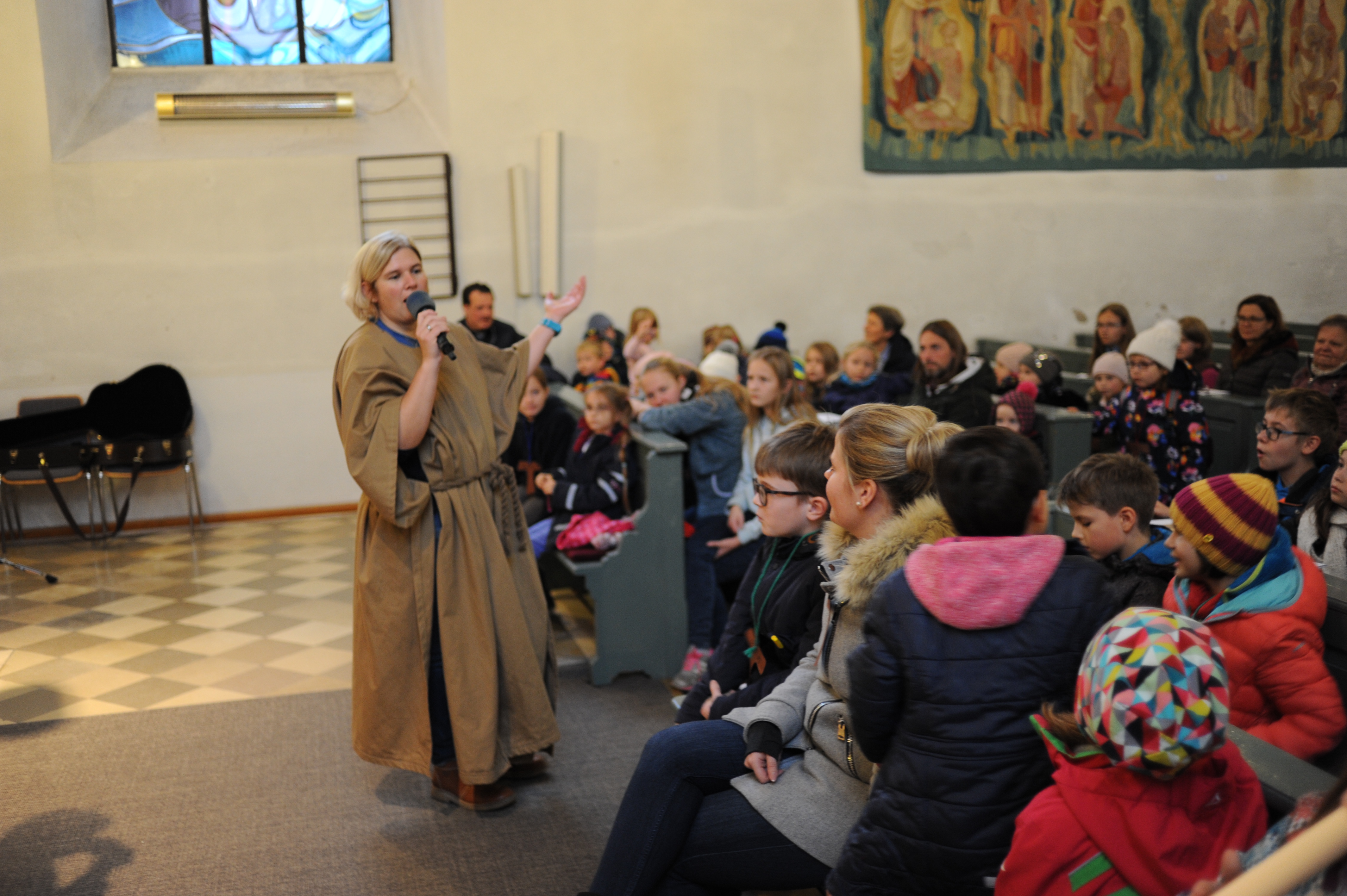 Kinderbibeltag am 21.11.2018, P. Nürnberger, Foto M.Murner