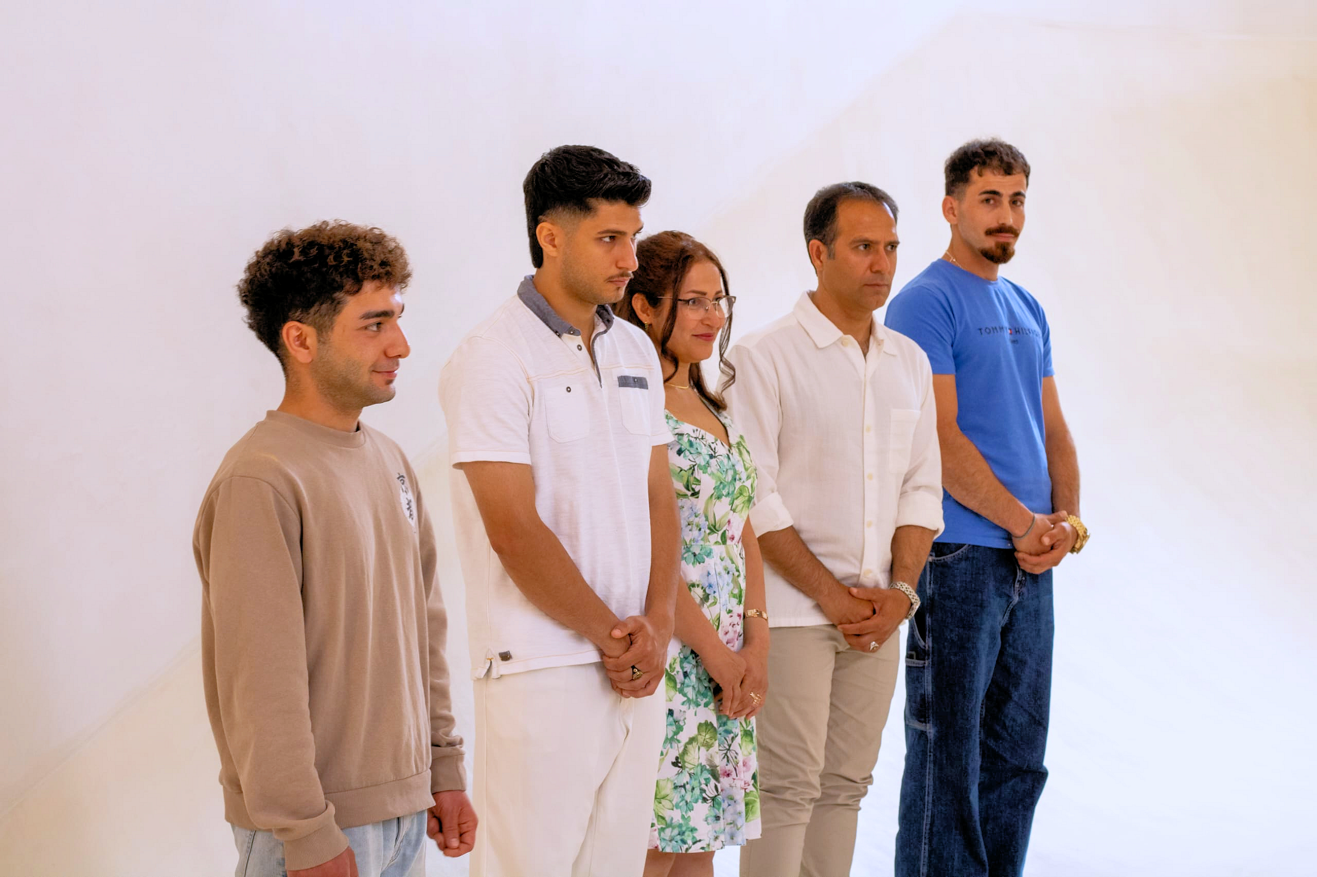 Taufkandidaten, Foto: P. Vaziri