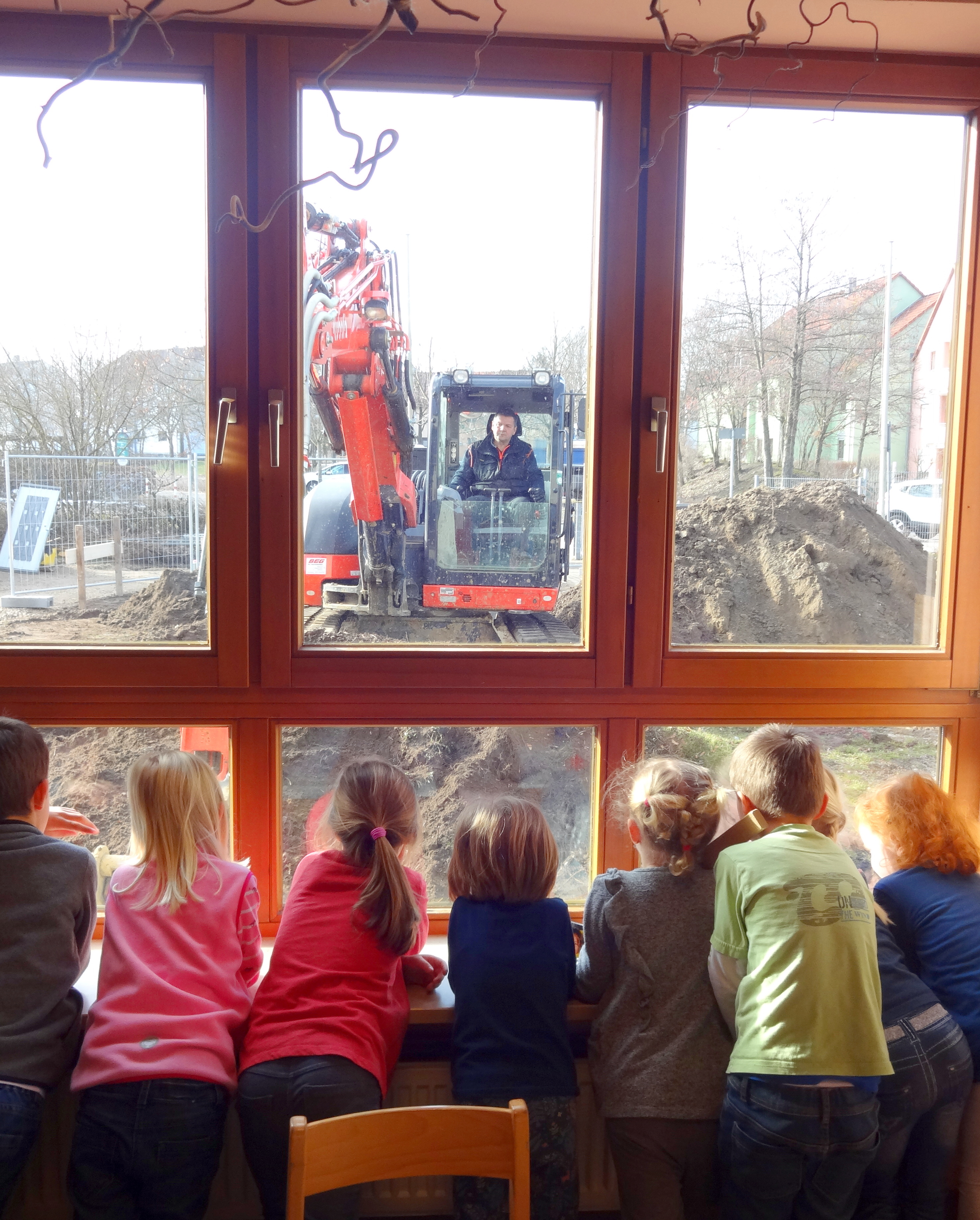 Bauarbeiten Kinderhort, Foto: Eifler