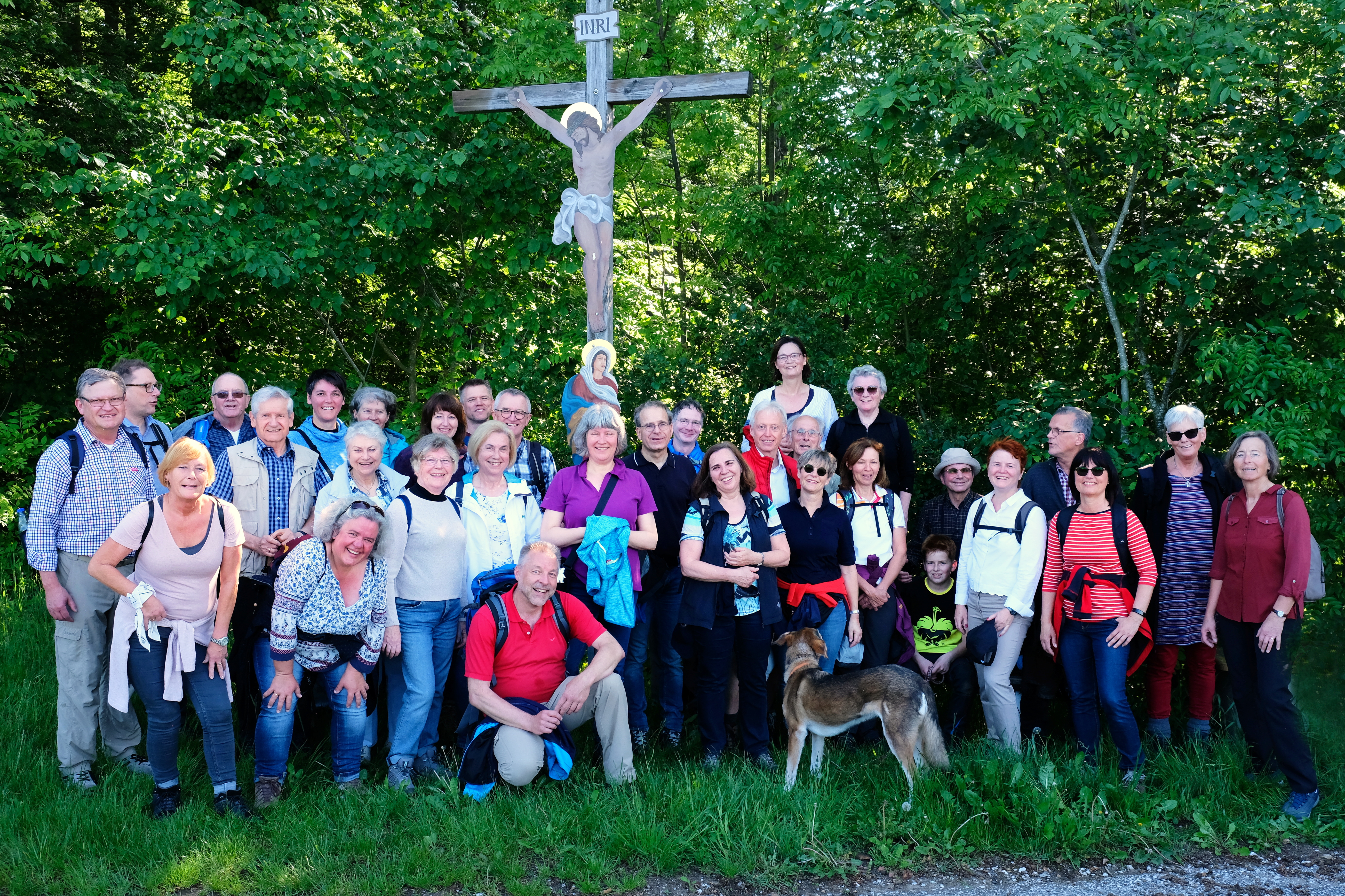 Die Wandergruppe 2019; Foto: Eifler