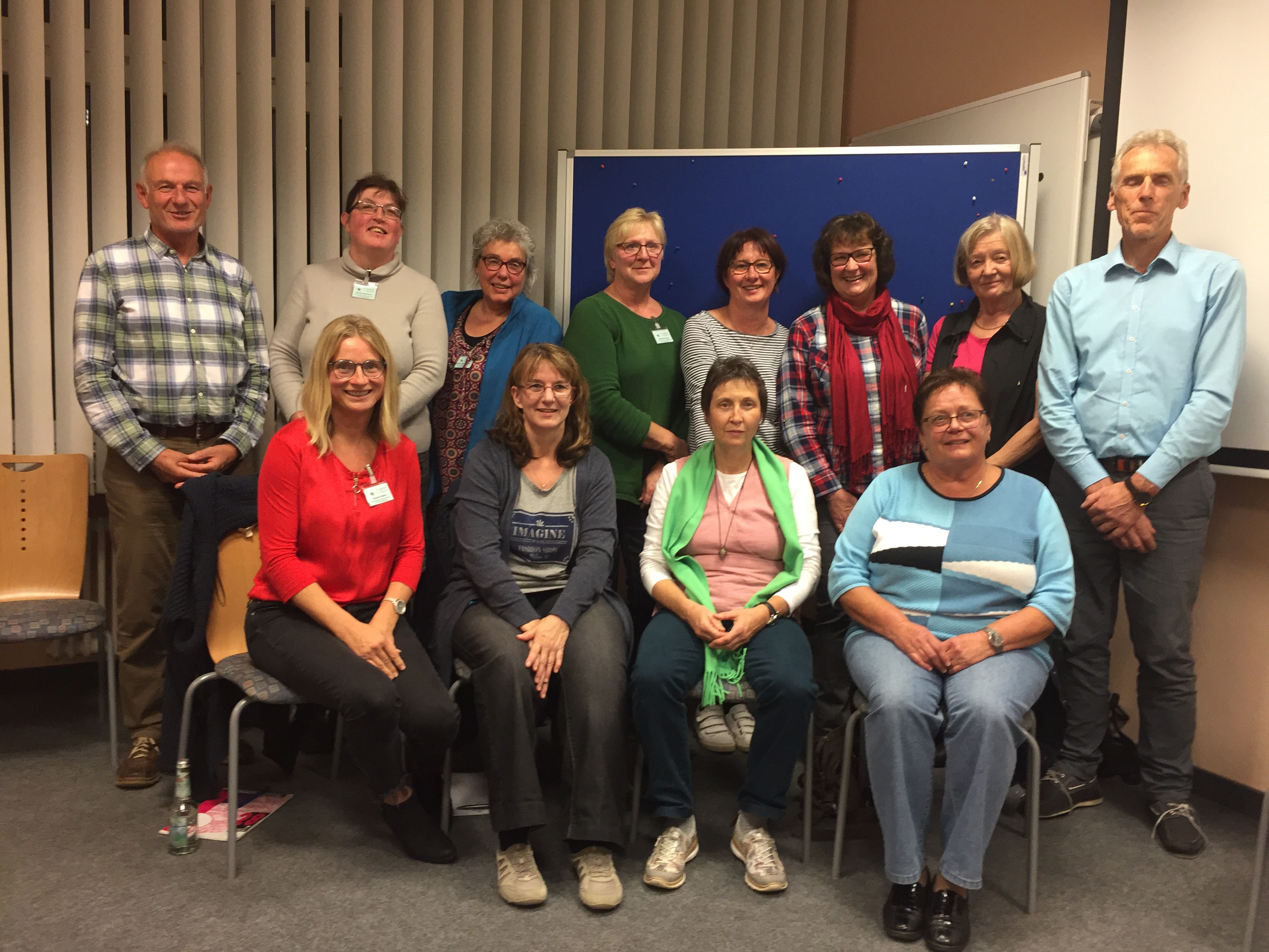 Neue Ehrenamtliche für den Besuchsdienstinst der Klinikseelsorge, Foto: K. Eifler