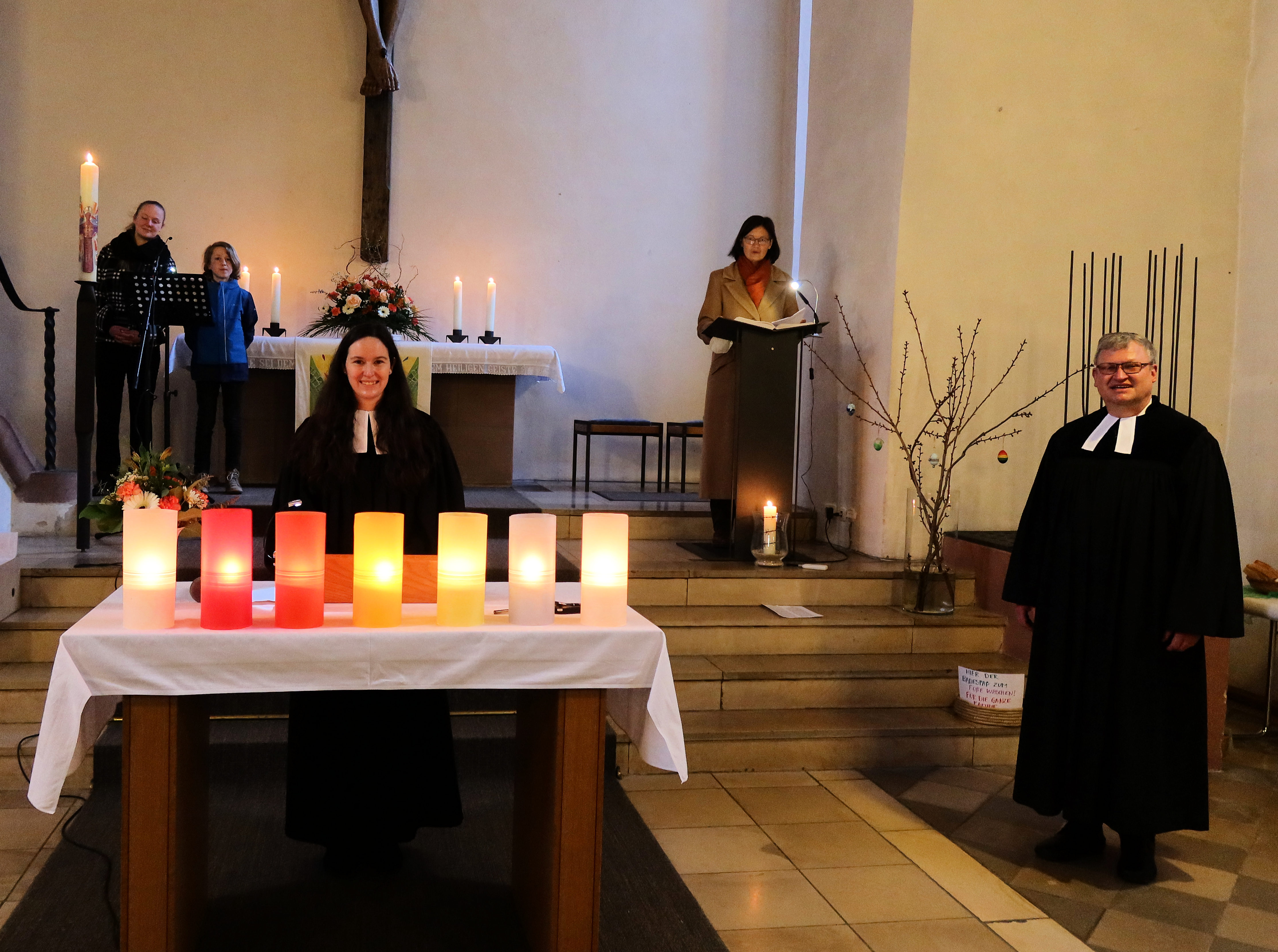 Osternacht 2021 in der Christuskirche