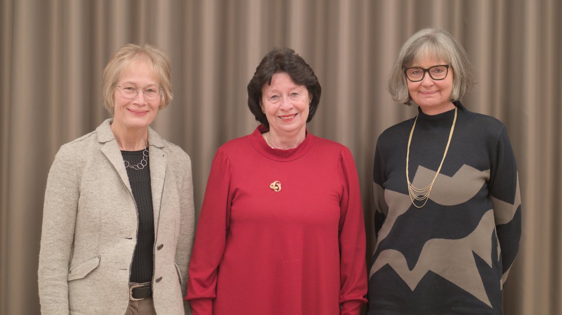Führungsteam Seniorentreff, Annette Bundschuh, Sibylle Wotschke, Ulrika Schön, Foto: D. Wotschke