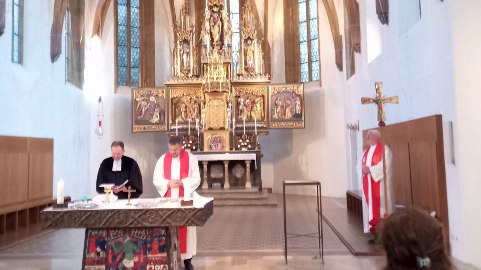 Jubelkonfirmation 2021 in Hofkirche, Foto: Peter Löwe