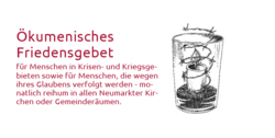 Stacheldrahtkerze - Symbol für weltweit bedrängte und verfolgte Christen