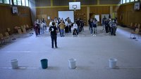 Konfirmanden 2023 in Sporthalle
