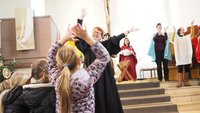Horch! Das Christkind kommt. Krabbelgottesdienst, Foto M. Murner