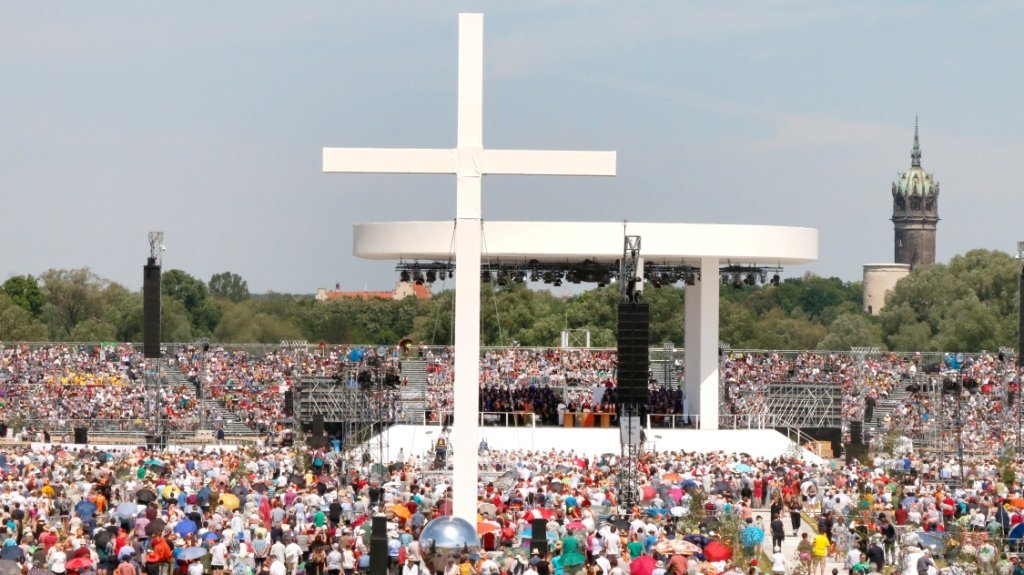 DEKT Festgottesdienst Wittenberg, Foto Kathrin Erbe