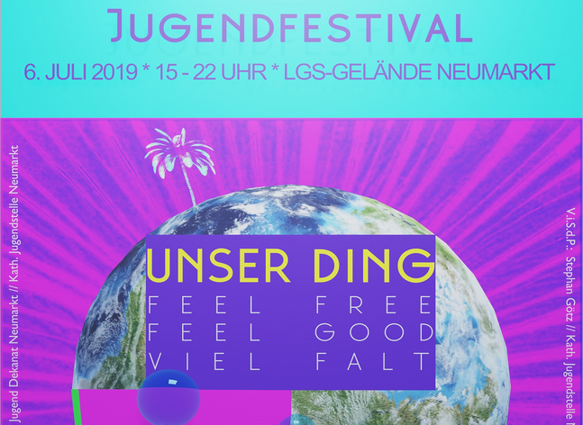 Jugendfestival Plakatausschnitt