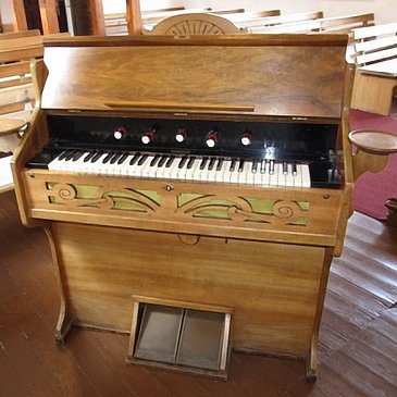 Unsere Orgel für guten Klang; Foto: bey