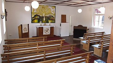 Kirche Innenraum; Foto: bey