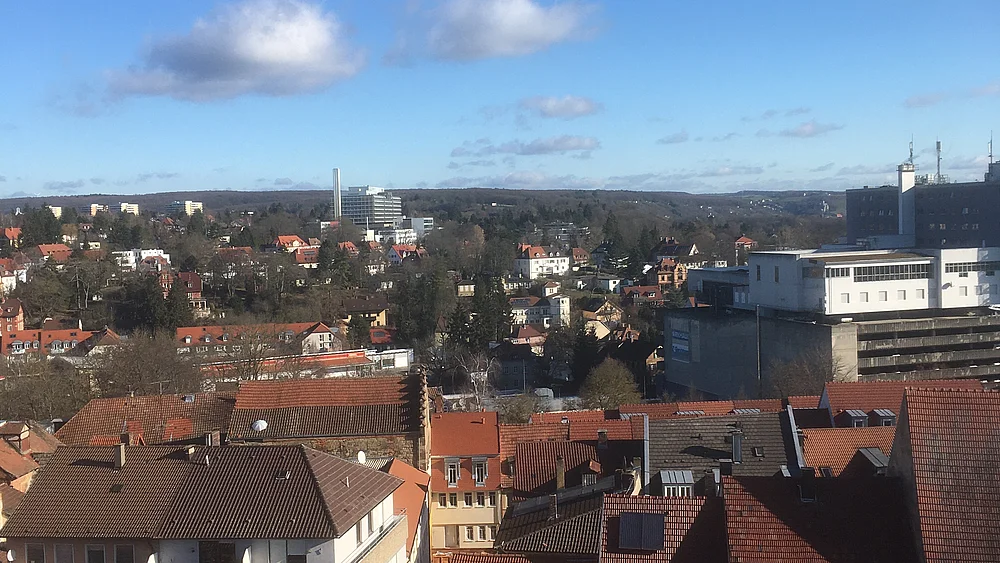 Besuchsdienst in Schweinfurt, Blick von St. Johannis, Foto C. Murner
