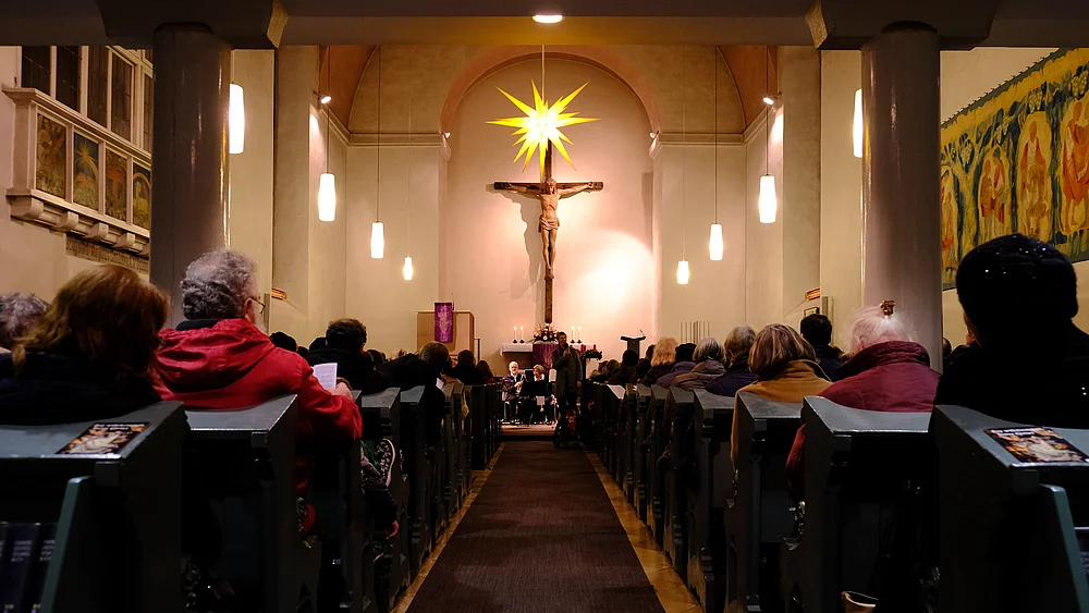 Adventssingen am 2. Dez. 2018 in der Christuskirche, Foto Eifler