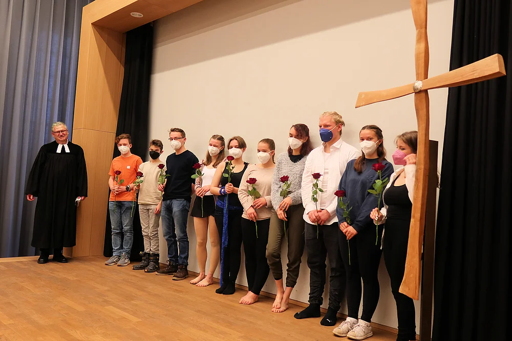 Team des Tanzprojekts; Foto E. Löwe