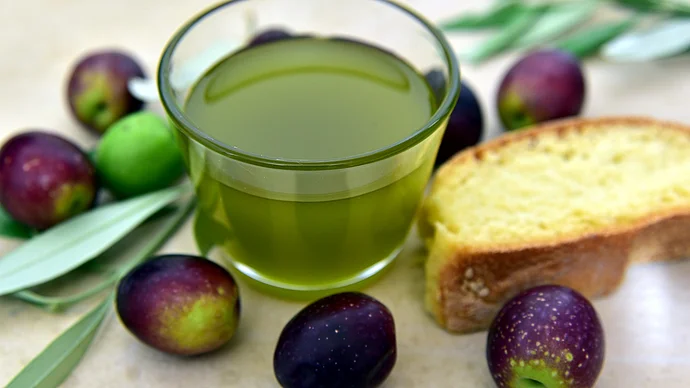 Olive, Öl, Brot; Foto: pixabay
