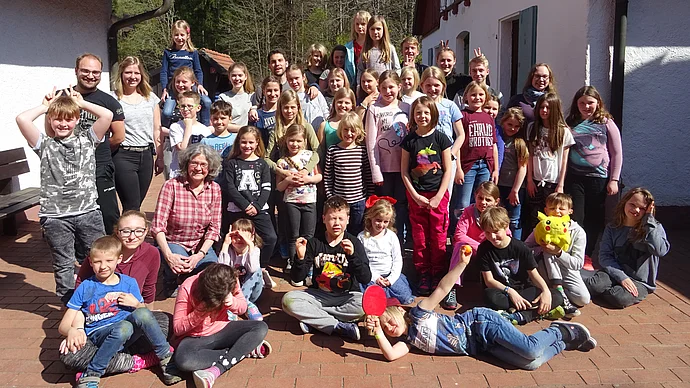 Kinderfreizeit Grafenbuch; Foto: Bernreiter